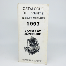 Catalogue Vente Insignes Militares 1997-9 French Military Insignia Sales... - $26.37 CAD
