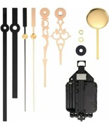 Quartz Pendulum Clock Melody Mechanism Kit Wall Movement Hands Replaceme... - $37.04 CAD