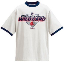 Boston Red Sox V Yankees 2004 Wild Card Classic Shirt Medium Mens Free Shipping - £17.14 GBP