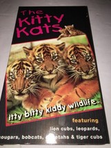 The Kitty Kats Kiddy Faune (1997, VHS) -tested-very Rare de Collection - £120.80 GBP