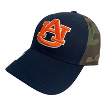 New Ncaa Auburn Tigers Camo Navy Blue Hat Adult Size One Size Curved Bill - £14.16 GBP
