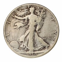 1938-D Argent Marche Liberty Demi Dollar 50C (Très Bon , VG État) - £58.08 GBP