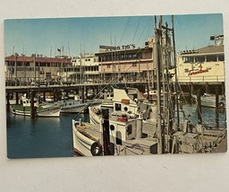 Fisherman&#39;s Wharf San Francisco CA Postcard Unposted - £7.81 GBP
