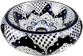 Mexican Ceramic Bathroom Sink "Oakland" - $385.00