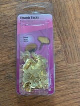 Anchor Thumb Tacks Brass 40 Pieces - £6.98 GBP