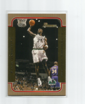 Kevin Garnett (Minnesota Timberwolves) 2003-04 Bowman Gold Parallel Card #60 - £3.99 GBP