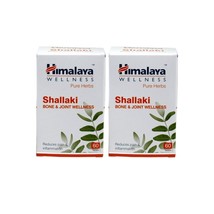 2 X Himalaya SHALLAKI 60 Tablets | Indian frankincense | Boswellia serra... - $18.61