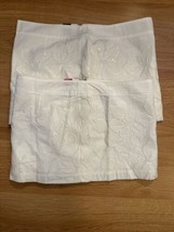 Bnwts Hollister Girls Juniors Betty Marino Park Mini Skirt Sz 3 &amp; 5 White - £13.38 GBP