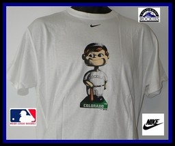 Colorado Rockies Baseball Nike Youth Bobble Shirt Xl - £16.06 GBP