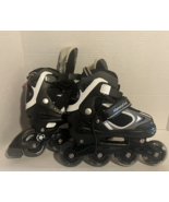 MammyGol Adjustable Youth/Kids Roller Blades Inline Skates 35-38 Black/Gray - $1,065.55 MXN