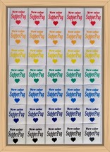 Personalised Stickers Round Clear Transparent 38mm NEW COLORS - $2.44+