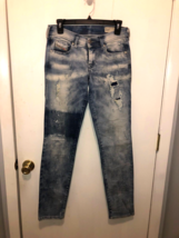 Diesel Industry Jeans Womens 27X32 Relaxed Stretch Skinny Low Waist Dist... - $18.80