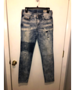 Diesel Industry Jeans Womens 27X32 Relaxed Stretch Skinny Low Waist Dist... - $25.60 CAD