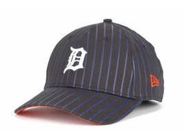 Detroit Tigers Free Shipping Baseball Pinstripes Hat Cap New Era Mens Fit M/L - £19.22 GBP