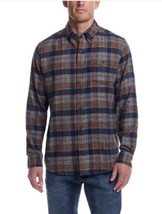 Weatherproof Vintage Mens Shirt Multicolor Flannel Plaid Long Sleeves Po... - $688.71 MXN