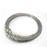 Neck Wire Steel Neck Wire Choker Necklace Silver Choker Neckwire Wholesa... - €4,67 EUR