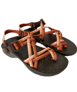 Chaco Women&#39;s Z Cloud X2 Sandals Orange Sunrise Pattern Size 7 - $32.46 CAD