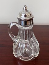Antique Syrup Pitcher Mold Blown EAPG Inverted Loop &amp; Zipper ? 7 1/4&quot; Tall - £23.41 GBP