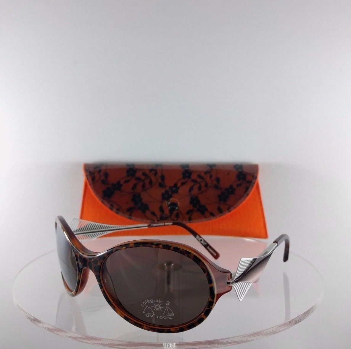 Brand New Authentic BOZ Sunglasses New Day 9515 60mm Tortoise Brown Frame - $69.29