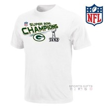 Green Bay Packers Shirt Super Bowl Xlv Champions Boys Small Medium Large Xl New - £14.89 GBP