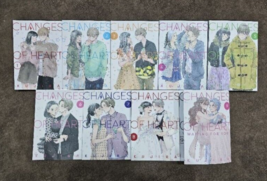 Changes of Hearts Manga Volume 1-9  Full Set English Comic Book Version  - £107.50 GBP