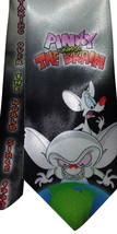 L@@K! Pinky and The Brain Necktie - Taking over the world since 1993 - £29.36 GBP