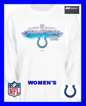 Indianapolis Colts Football Super Bowl Shirt Women&#39;s M - £8.87 GBP