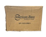 American bass Subwoofer Gf-1522-zm21 401450 - £560.48 GBP