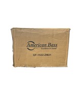 American bass Subwoofer Gf-1522-zm21 401450 - £560.48 GBP