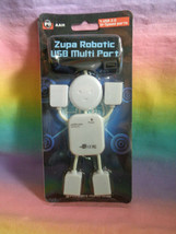 2012 USB Multi Port Zupa Robotic 4 hub Mac Windows Data Storage Video Ga... - £3.65 GBP