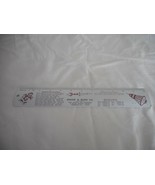 Vintage 1966 Metal Ruler Space Rocket Pre Moon landing Real Estate Insur... - $368.38 MXN