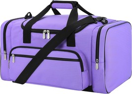 Gym Bag 20 inch Weekender Overnight Duffel Bag with More Pockets for Travel Spor - £31.55 GBP