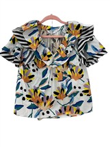 Crosby By Mollie Burch Poppy Top In Island Lillies - $108.00