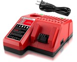 M12 M14 M18 Rapid Charger Compatible With Milwaukee 12V-18V M12 M14 M18 ... - $47.99