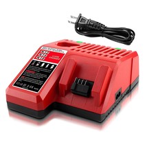 M12 M14 M18 Rapid Charger Compatible With Milwaukee 12V-18V M12 M14 M18 Lithium  - £38.36 GBP