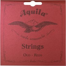 11 Strings, Arabic Tuning, Aquila Oud Strings, Red Nylgut Model 130. - £26.34 GBP