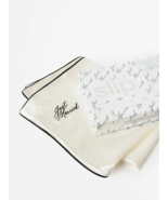 Slip Just Married 2 Silk Queen Size Pillowcases white &amp; black trim Gift ... - $2,456.50 MXN