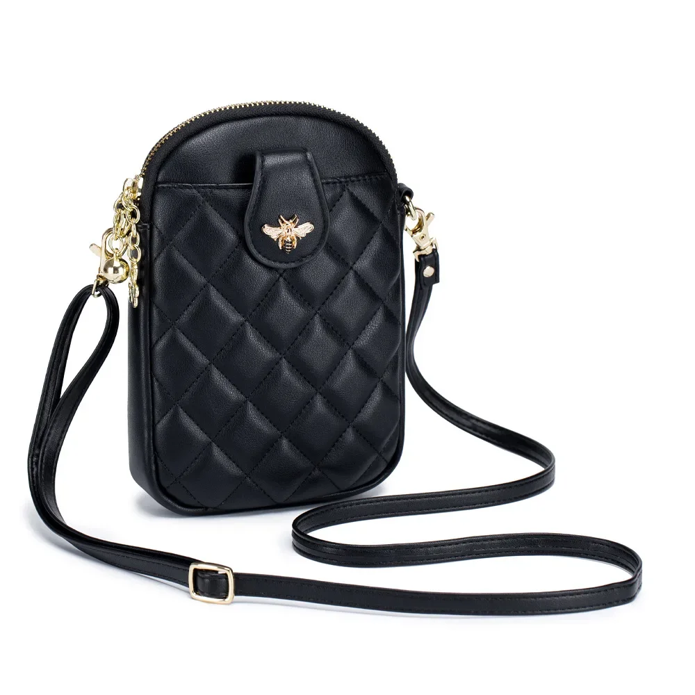 Luxury Brand Design Women Handbag Soft Leather Crossbody Bags Women Phon... - $44.41