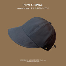 Face Shown Small Face Cover Cap Upgraded Quick-Drying Sun Hat Men&#39;s Wide-Brimmed - £8.95 GBP