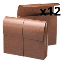 Classic Expanding Wallets, 3.5&quot; Expansion, 1 Section, Letter Size, Redrope, - £120.45 GBP