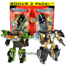 Yr 2007 Transformer Universe Deluxe Class 6" Figure Set Downshift And Cannonball - $124.99