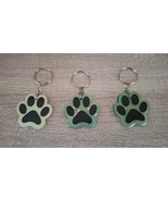 Handmade Resin Paw Keychain: Supports Cat Shelters - $5.00