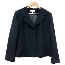 Suit Studio Plus Size 16 Classic Blazer Black Decorative Buttons Career ... - $35.99