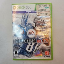 Madden 13 NFL (Microsoft XBox 360 2012) Tested Working - £3.02 GBP