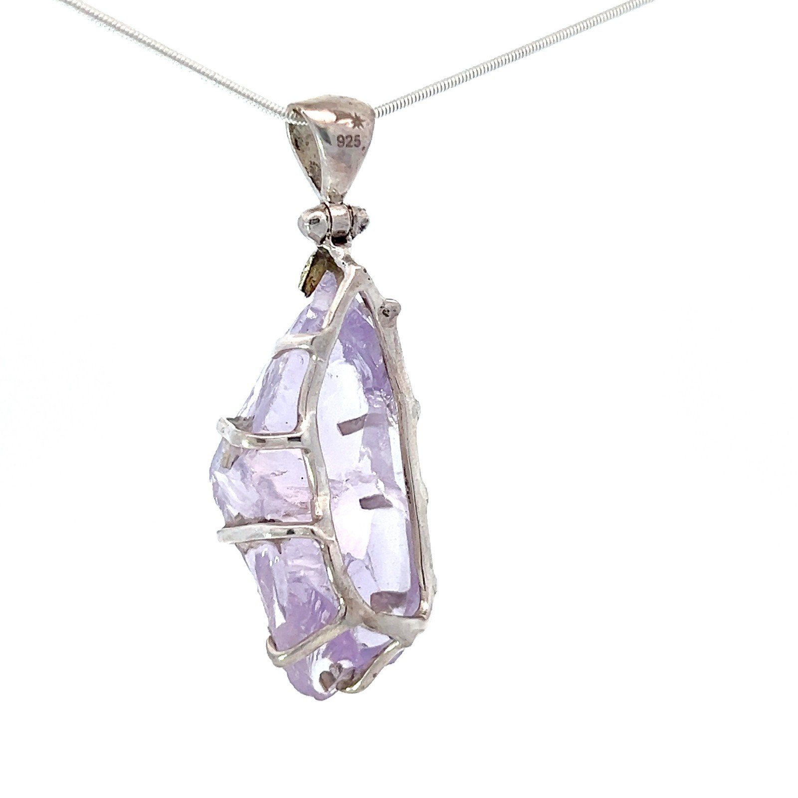 Starborn Moon Amethyst Crystal Pendant Necklace (22") Item image 4