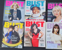 Bust Magazine 2010 Lot of 6 Helen Mirren Rashida Jones Zoey Deschanel Am... - £31.37 GBP
