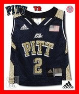 PITT PITTSBURGH PANTHERS BASKETBALL JERSEY INFANT 2T T2 - £11.86 GBP
