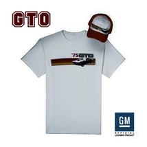 Pontiac Gto Goat 1975 Mens  Shirt+Cap Gm Licensed New M - £15.06 GBP