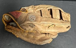 Rawlings RSG2 Large Pocket Softball Stamped 13.5” Leather Glove Right Ha... - $32.71