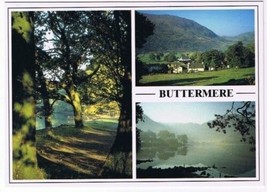 Buttermere Cumbria United Kingdom Postcard Multi Lakeside Path Village - £1.71 GBP